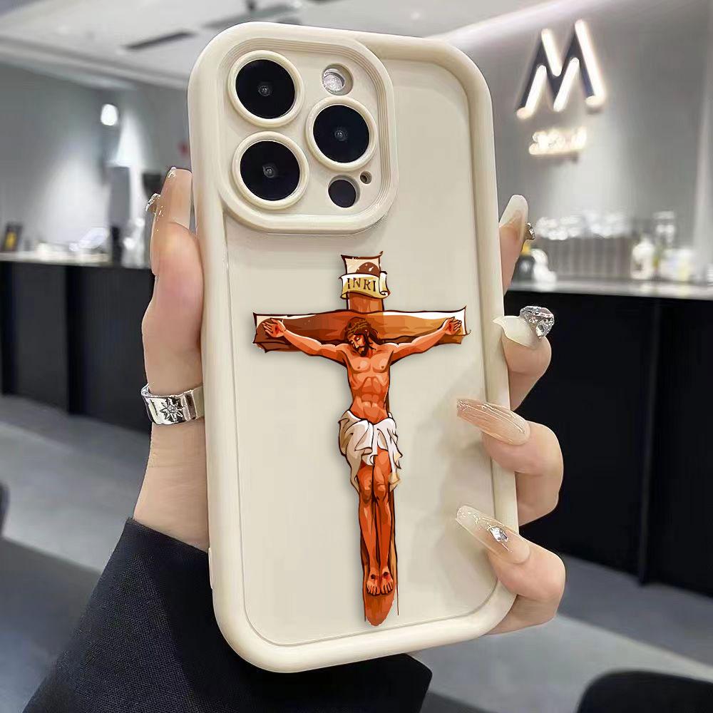 Christian Jesus The Cross Phone Case For Samsung A13 A15 A16 A17 A22 A23 A25 A32 A33 A35 A51 A52 A53 A54 A55 A71 A72 Cover Case
