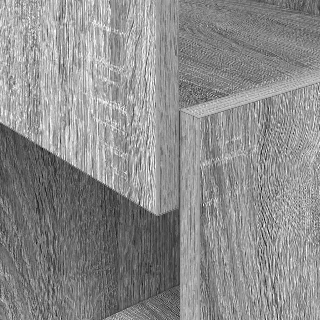 Corner Cabinet Grey Sonoma 25.5 x 25 x 55 cm Particleboard