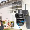 AOV Outdoor 5K Solar Binocular Camera with Smart 4G Night Vision Monitoring