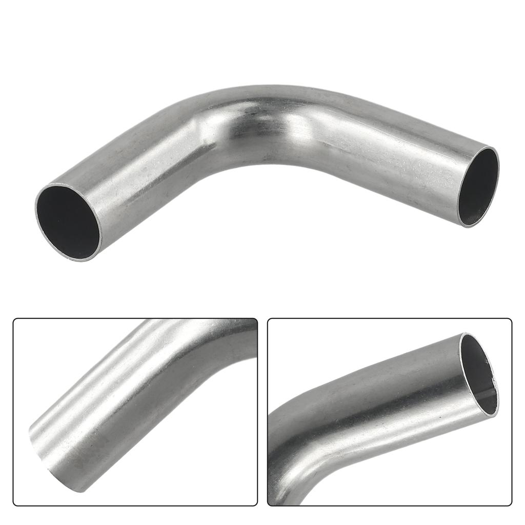 1PC 304 Stainless Steel Elbow 90 Degree Mandrel Bend 90 ° Tube Polished Pipe 19/25/32/38/51mm DIY Polishing Tube Tools