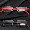 3PCS Metal Anti-Blue Light Reading Glasses Men Half Frame Prescription Eyeglasses Male Reading Glasses +1.0+1.5+2.0+2.5+3.0+3.5