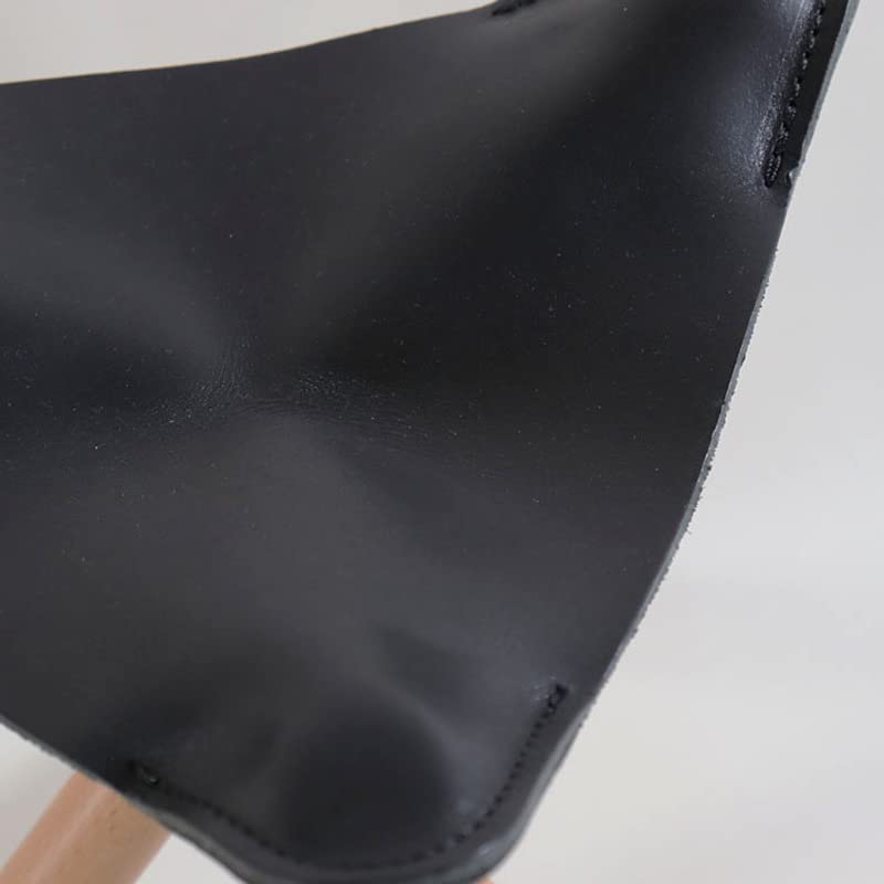 Romo lomo sansa stol sansa stol svart svart kuskinn laget i Japan bål stol sammenleggbar stol tripod stol jaktstol bålstativ camping