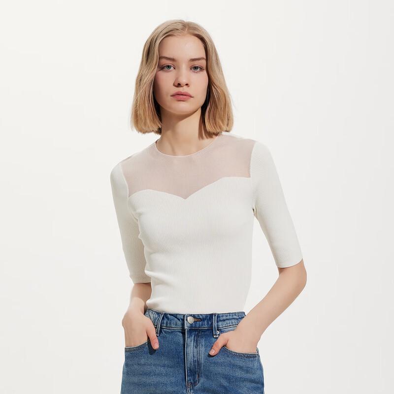 Tatu Women's Short Sleeve Knit Top