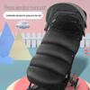 Windproof Stroller Footmuff: Multifunctional Baby Sleeping Bag and Pad for Autumn & Winter