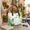 Watercolor Butterfly Tote Bag Casual Portable Large Capacity Shopping Shoulder Bag