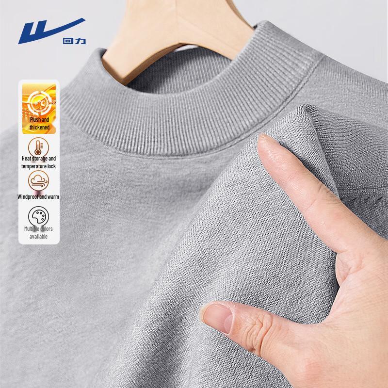 Warrior Men s Winter Thermal Fleece Crew Neck Sweater M
