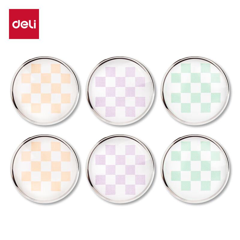 Deli Crystal Magnetic Push Pins