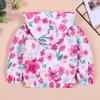 Mädchen Kleidung Baby Mädchen Blumen Hoodie Jacke Herbst Blumenmuster Reißverschluss Jacke Mantel Outwear 2-7Y