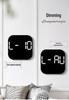 Multifunctional LED Electronic Wall Clock with Stand, Model 6650
