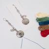 Round Shaped Metal Thread Cutter Pendant Yarn Cutter Sewing Tool Accessories for Professional