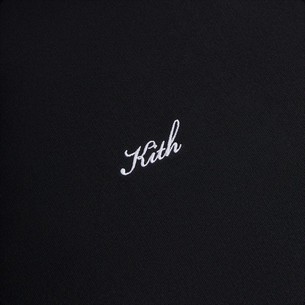 Kith Nelson Crewneck Black Men Tops KHM032145-001