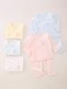 Baby Summer Lightweight Cotton Kimono Set With Antibacterial Feature For Newborns