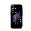 Marvel Captain America Shield Superhero Phone Case for Apple iPhone 16 15 14 Plus 13 12 Mini 17 Pro Max + 16E Air 16+ ProMax