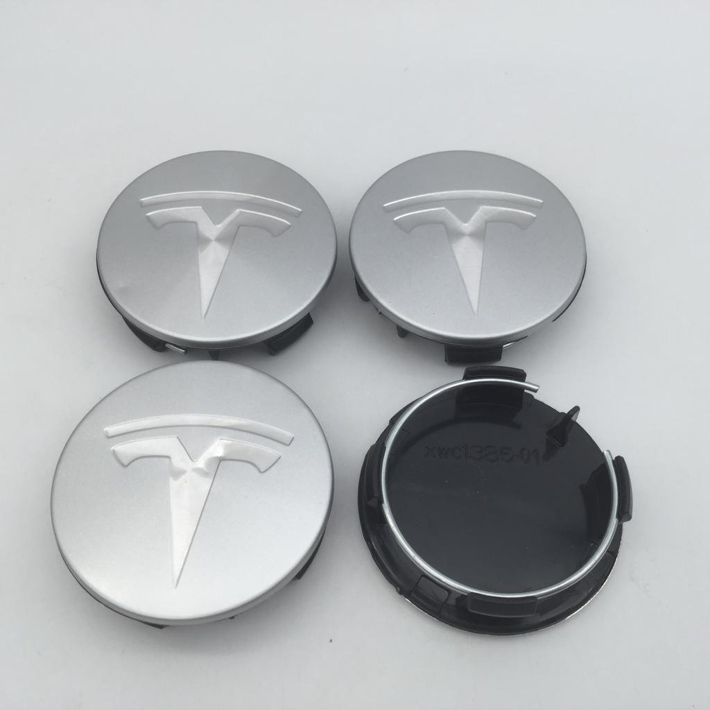 19+1pcs 57mm 56mm For Tesla Model 3 Model Y Model S X Car emblem Wheel hub Center Cap Badge covers Decals Styling accessories