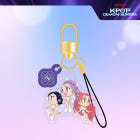 K-Pop Demon Hunters Official Light Stick Ring Charm A. HUNTR/X Official