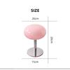 Generic Macaron Style Double Ring Glass Table Lamp Eye Caring Bedside Night Light Usb Powered Decorative For Living Room Bedroom