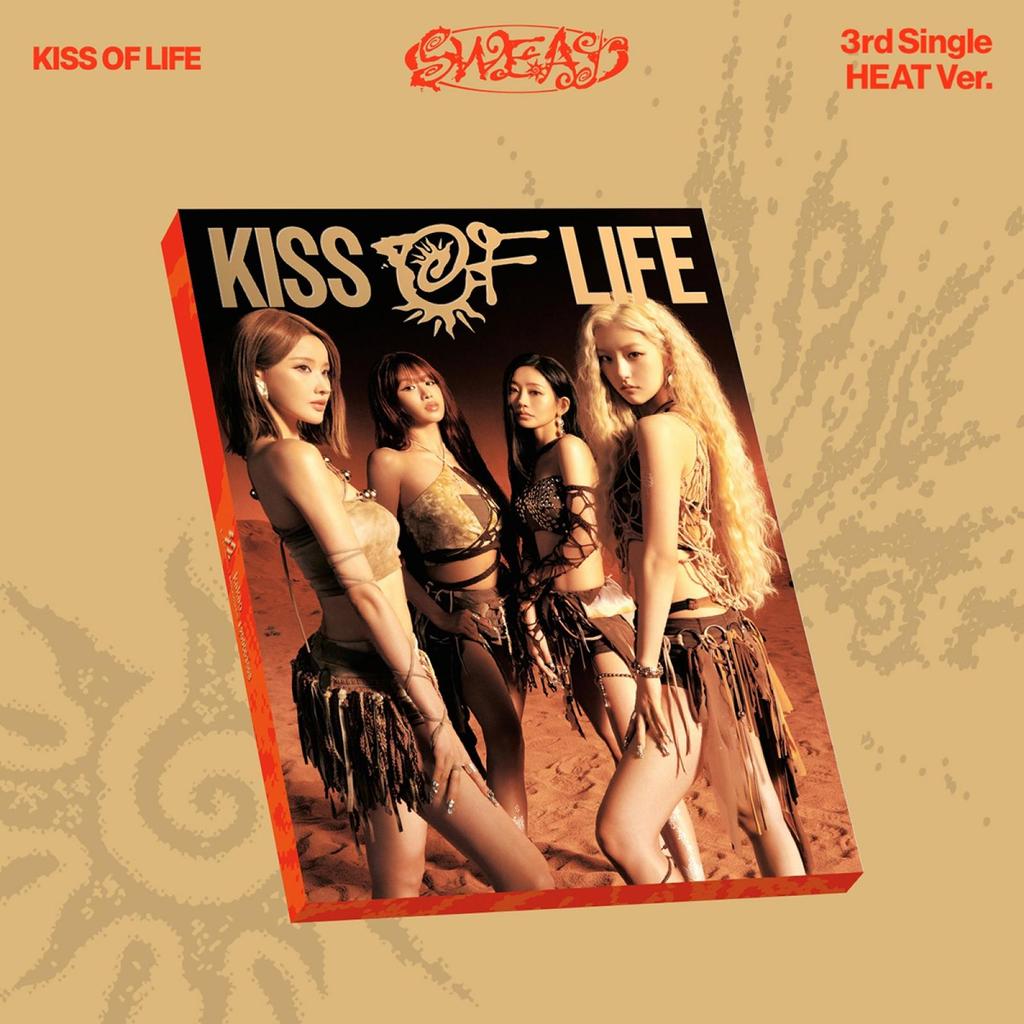 Pre-ordine KISS OF LIFE 3° Singolo Album SWEAT Edizione Standard.
