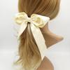 Double Layer Bubble Bow Ribbon Hair Clip - Korean Style Princess Versatile Accessory for Girls