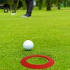 Silicone Golf Putting Ring Indoor Outdoor All-Direction Practice Golf Hole Putting Cup Putting Accuracy Trainer Golf Training Aid Golf Accessories