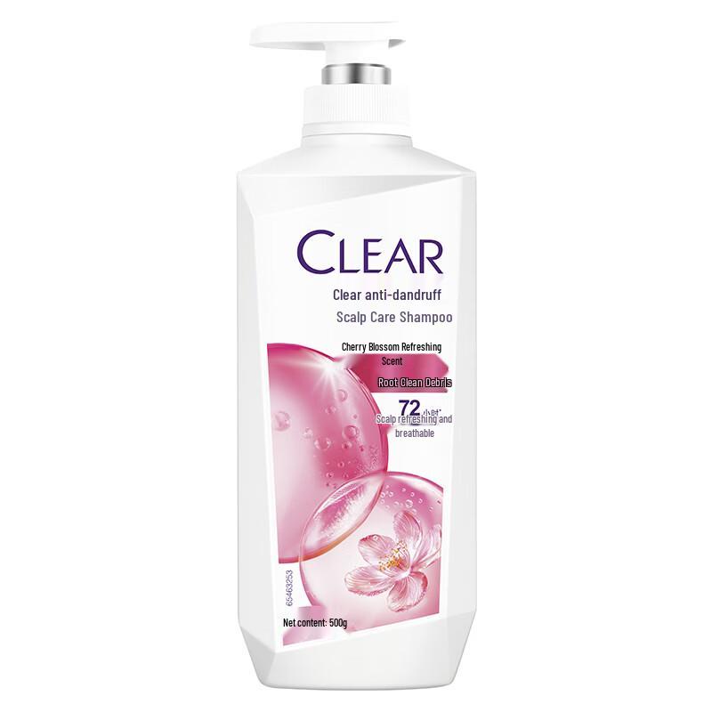 

Clear & Fresh Cherry Blossom Anti-Dandruff Shampoo