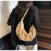 Pu Dumpling Bag For Women With Wrinkled Design For Daily Fashion