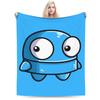 R.E.P.O.. Giochi Horror Robot Figure Anime Coperte Pile Stampa REPO Gioco Coperta Sottile per Casa Divano Peluche Trapunta Sottile