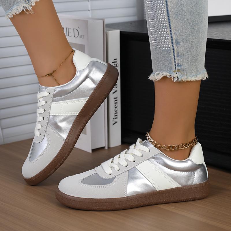 Summer Women's Shoes White Sneakers Women's German Training Board ShoesNew Breathable Mesh Shoes Matching Skirts Versatile S