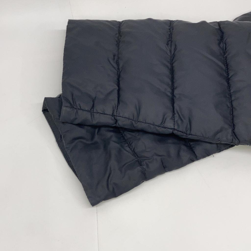 MONCLER CRISTALLETTE GIUBBOTTO collarless down Jacket 1 NavyUsed