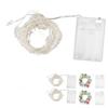2 Sets Pentagram LED String Lights Battery Operated Fairy Star Lamp String Festival Decorations 5m