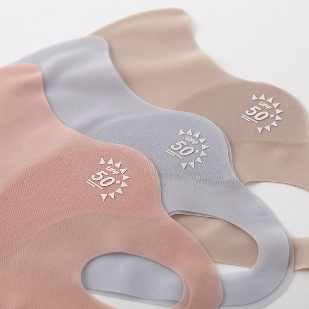 Washable Ice Silk Mask Anti-UV Riding Face Mask New Face Veil Unisex