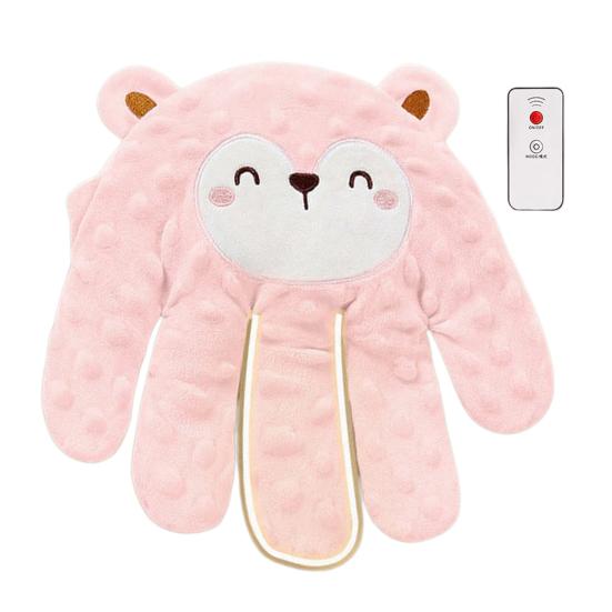 Baby Comforting Palm with with Automatic Patting Vibration & Remote Control Mesh Back Baby Mitten Cute Panda Design Automatic Patting Device