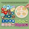 Child Wooden Educational Animal Plant Life Cycle Puzzle For Learning Early