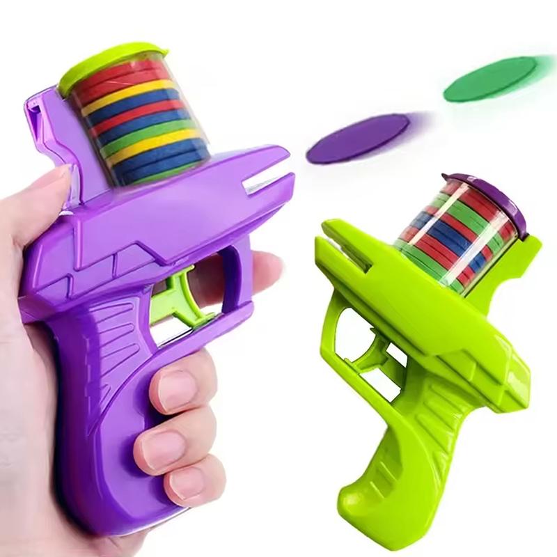Funny Cat Toys Creative Turnip Gun With 15Pcs Reusable Foam Disc Pet Hunting Interactive Toy Dog Cat Pet Supplies