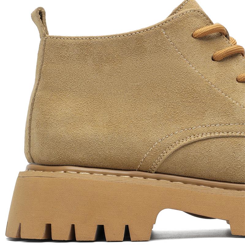 Fashion Leather Ankle Boots For Man Genuine Leather Big Size Boots High Quality Designer Formal Platform Casual Boots Fashion