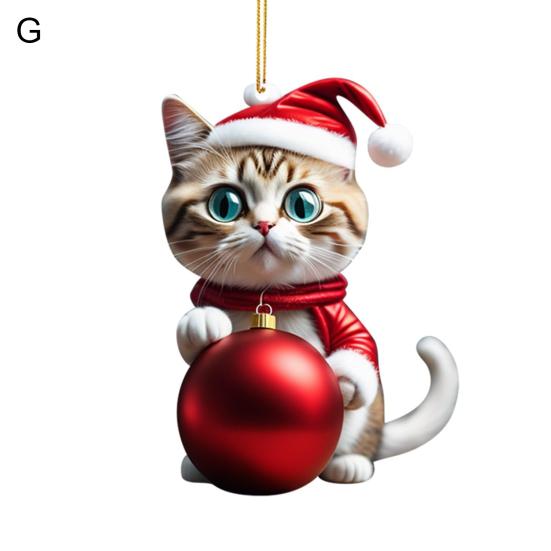 Cat Car Charms Are Brightly Colored and Won't Fade Over Time. There 9 Different Styles of Pendants To Meet All Your Needs! This Is an Especially Great