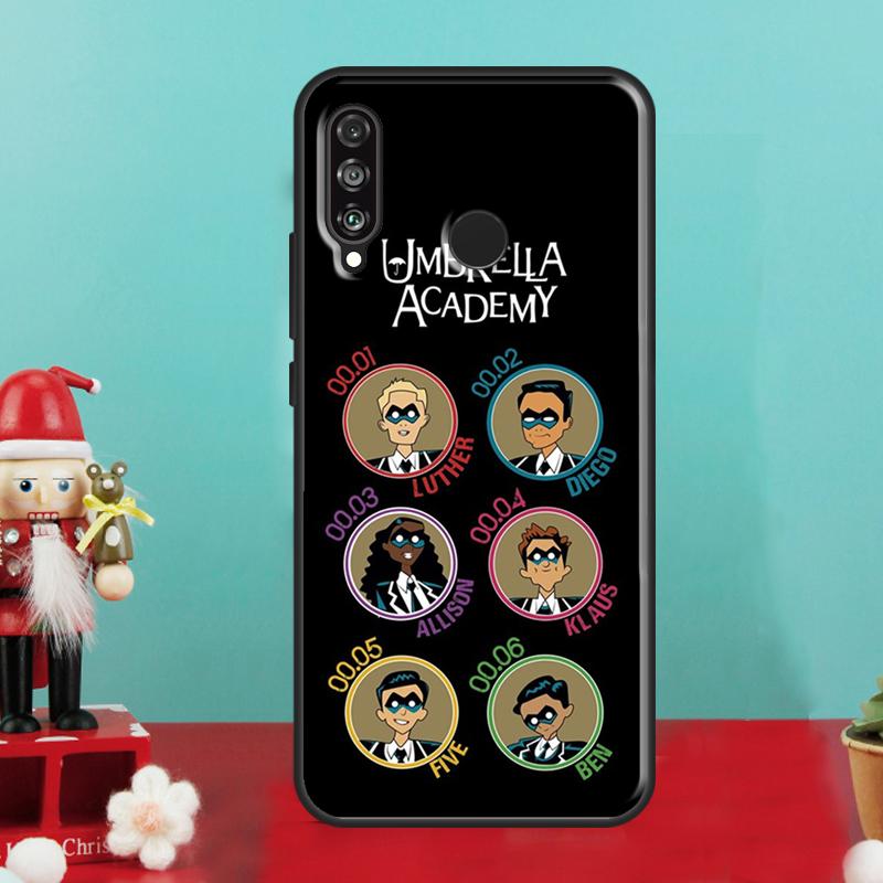 Umbrella Academy For Huawei Nova Y70 Y90 Y60 Y72 Y73 Y61 Y91 9 10 SE 12i 12s 11i 8i P30 P40 Lite P60 Pro Case