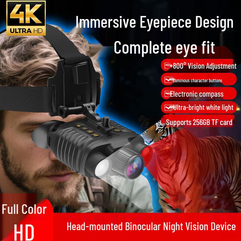 Ningjuli Digital Infrared Head-Mounted Night Vision Binoculars