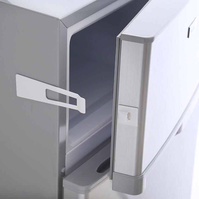 2 cerraduras de seguridad para niños, cerraduras para refrigeradores y gabinetes, protección antipinzamiento para bebés, producto a prueba de niños.