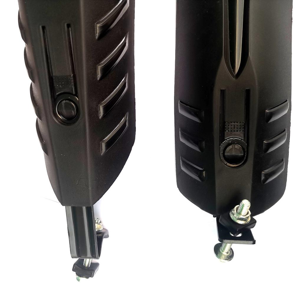 Bærbar sykkelskjerm MTB terrengsykkelskjermer sett foran og bak for mot vannsprut og skitt