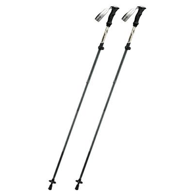 Kijki Trekkingowe Nordic Walking Aluminiowe 110 - 130 Cm - Brązowe