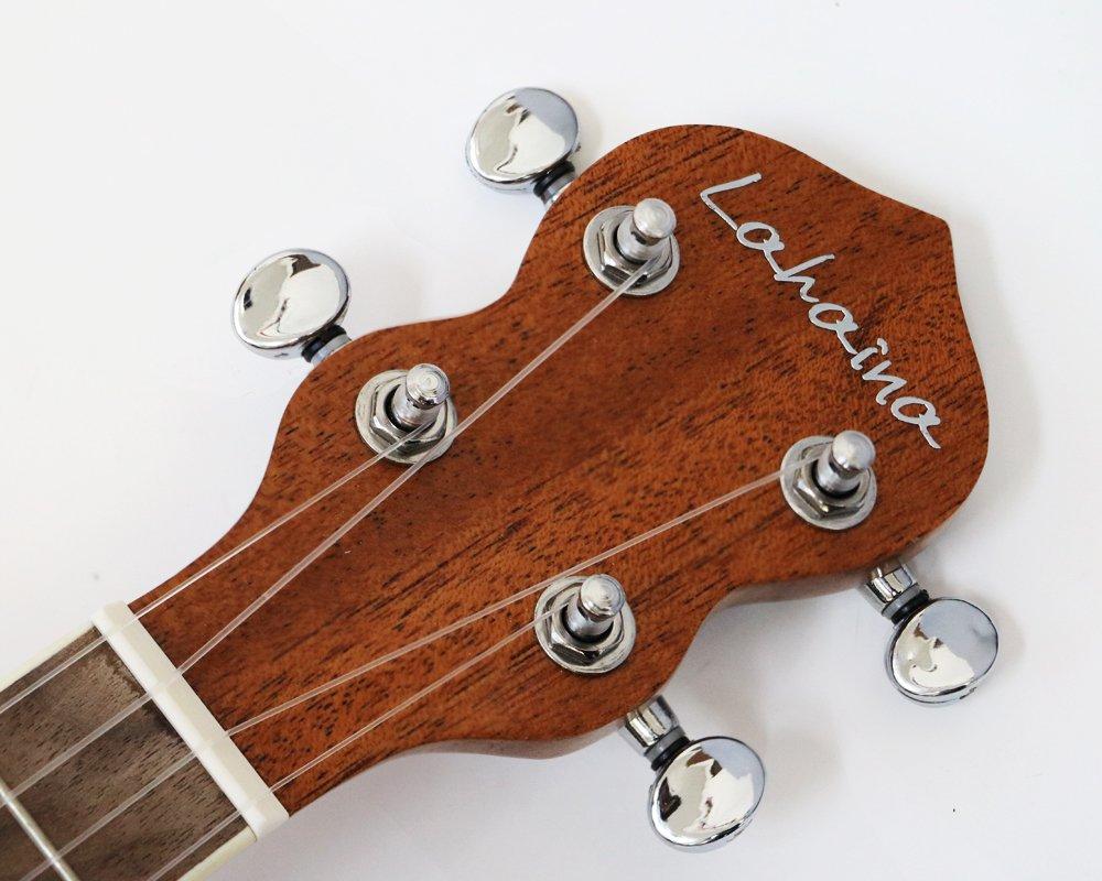 Lahaina Crystal Banjo Ukulele Yellow LBU-200YE
