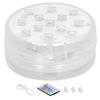 16 Color RGB Pool Lamp LED Submersible Light with Magnet Suction Cup for Fish Tank Fountain Decor
