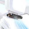 ORIZURU WORKS Car Fan, Air Circulation, Starts Immediately, Button Operation,