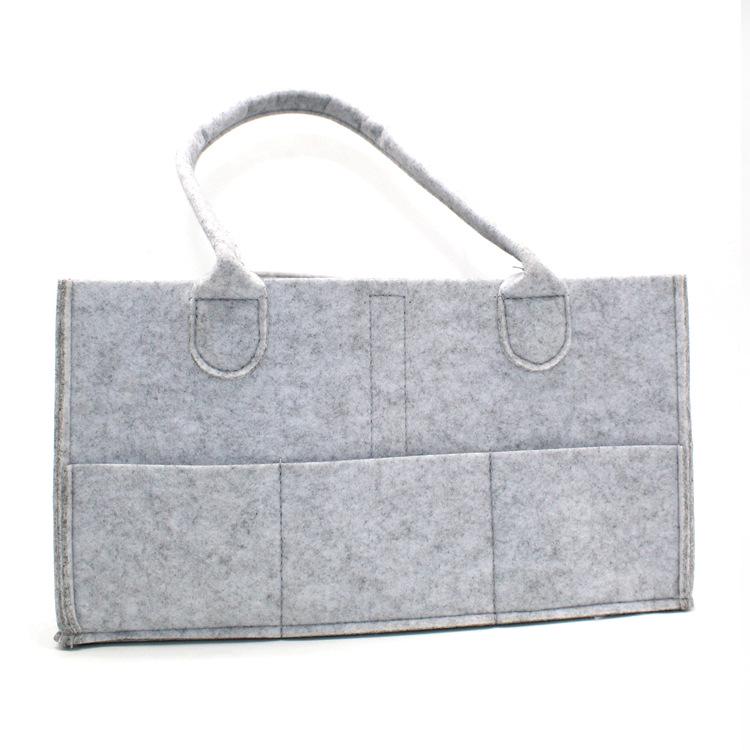 Felt Diaper Bag and Daily Essentials Storage Bag