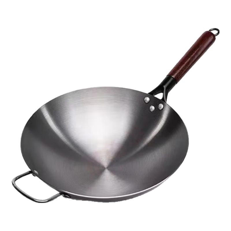 Traditional Round Bottom Iron Wok