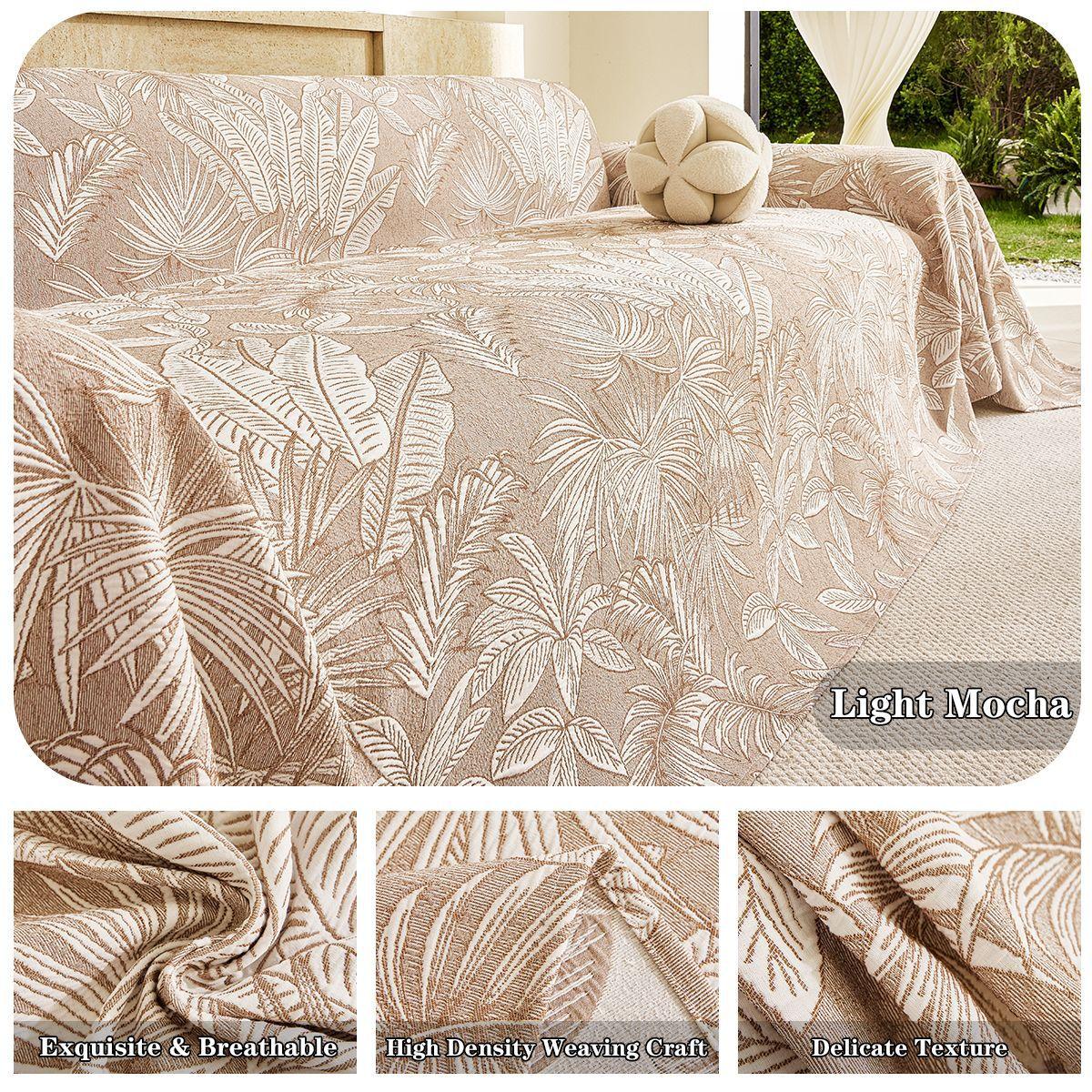 

Sofa Cover Dual Sided Reversible Full Coverage Dustproof Sofa Throw Universal Four Seasons Couch Protector Blanket 115*70cm хакі