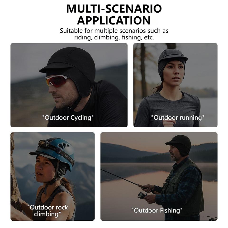 1 Stück Herren Damen Sommer Radsport Totenkopfmütze Dünn Eis Seide Schnell Trocknend Atmungsaktiv Fahrradhelm-Inlay UV-Schutz Outdoor Sport