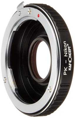 Concept Lens Mount Adapter K Mount Lens To Nikon F Mount with Infinity Correction Lens K&F KF-PKF (Pentax Conversion)