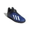 adidas X 19.4 TF K Round Tip Abrasion Resistant Low Top Kids' Soccer Shoes Blue Black Kids' FW1064