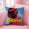 Modern Racing Blond Frank Ocean Cars Rap Hypebeast Pillow Anime Pillow Sofa Bed Head Pillow Cover Cushion Cover 45x45 Cm Fashion
